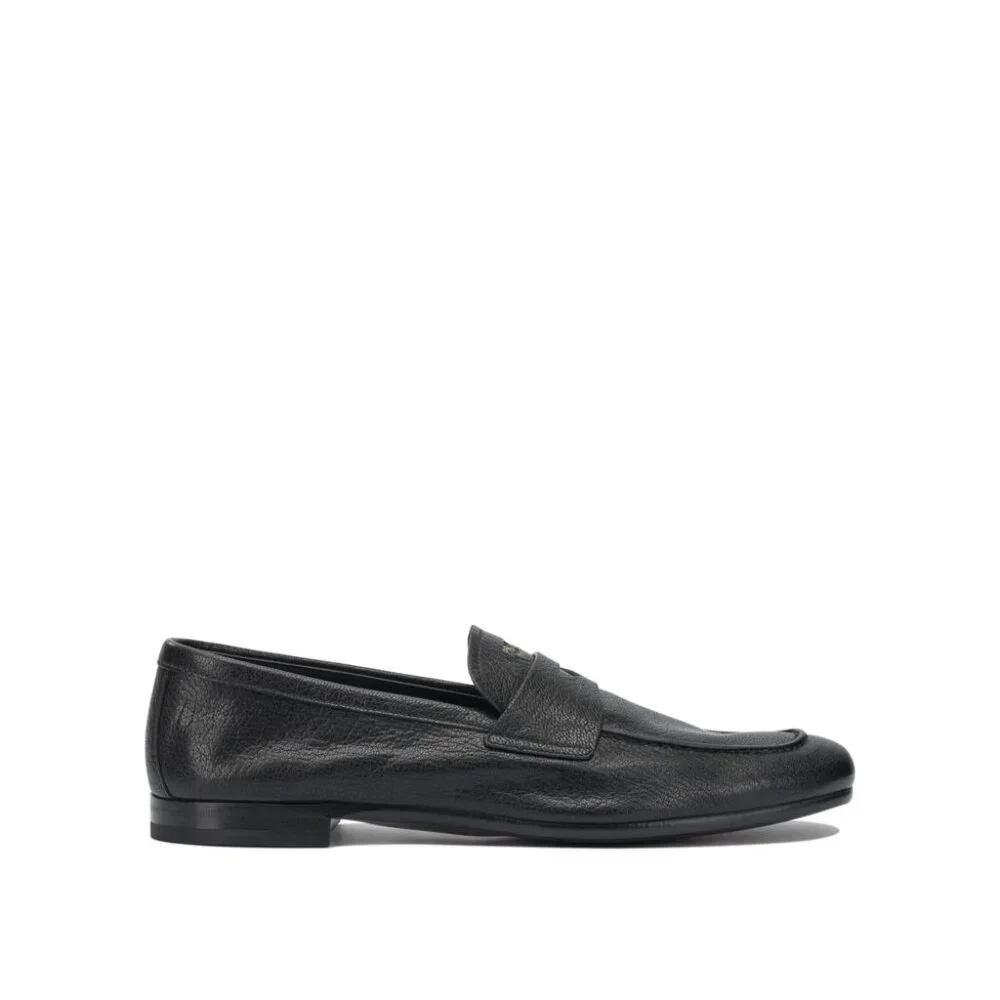 Prada Leather Loafers UK 8 Men - Picture 1 of 5